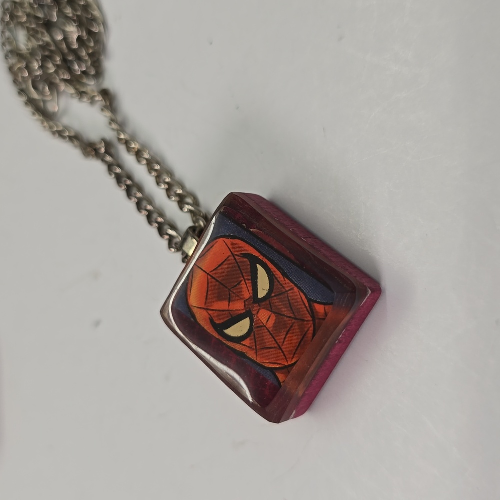 Spiderman Charm Necklace